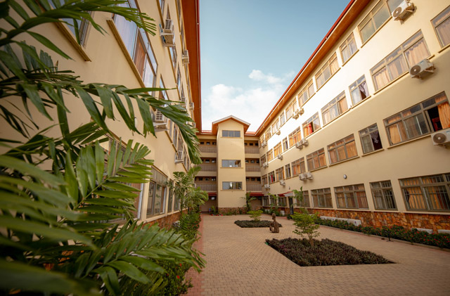 academic city hostel room