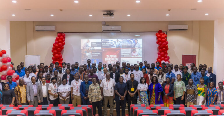 ACity leadership, faculty, and a cross-section of stakeholders celebrating the launch.